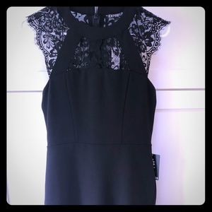 NWT black lace Dress